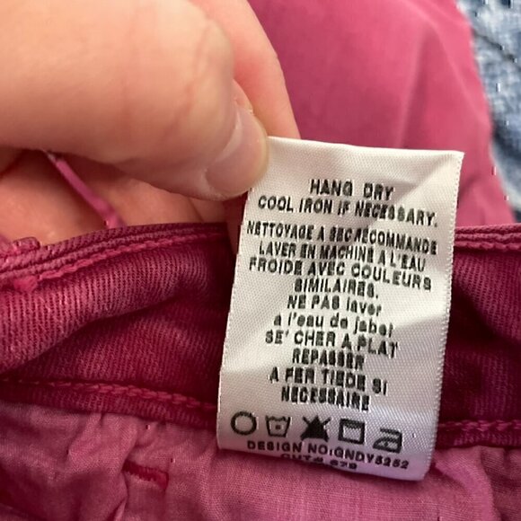 JOE'S JEANS JOES JEANS the Skinny Solid Magenta Pink Lyocell Cotton Jeans W26 26 - Picture 9 of 13